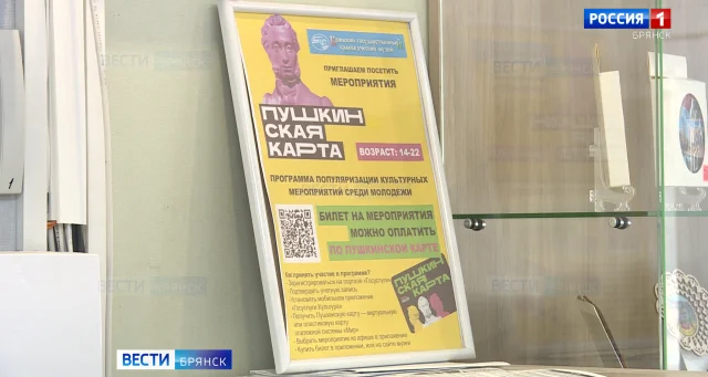 Брянщина вошла в число лучших регионов РФ по проекту "Пушкинская карта"
