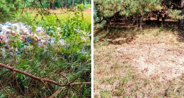 Прокуратура Карачевского района настояла на очистке села Одрина от бытового мусора